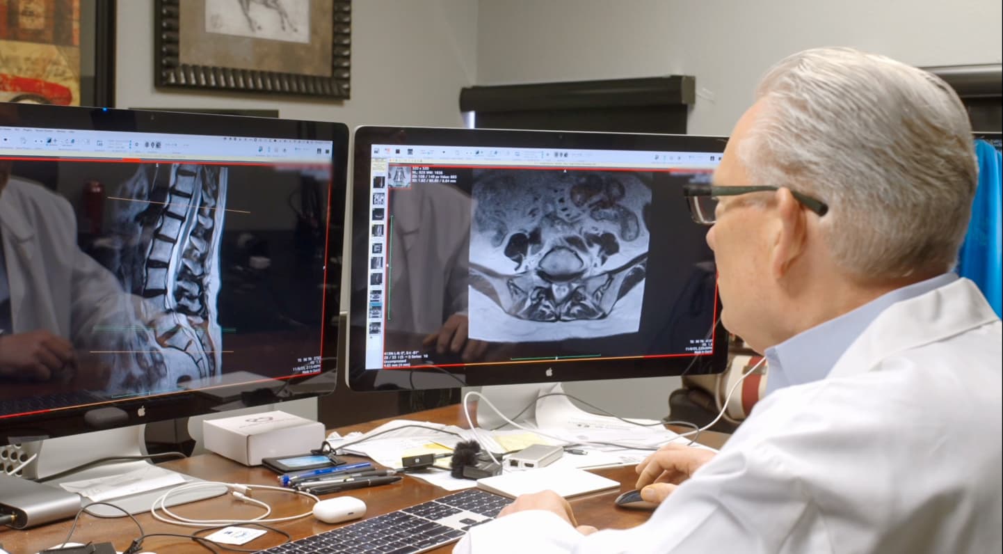 Surgeons working